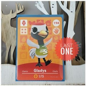Genuine Animal Crossing amiibo card 194 Gladys
